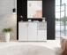 Kommode >Freida< (B/H/T 120 x 82 x 35 cm) in Beton - 120x82x35cm (BxHxT)