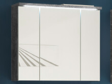Spiegelschrank >Peter< in Beton aus MDF -...