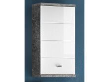 Badezimmer-Set >Peter< in Beton aus MDF - 176x190x30cm (BxHxT)