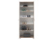 Schuhschrank >Nolana< in Sonoma-Eiche - 70x176x34cm (BxHxT)