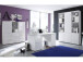 Büro-Set >Suzette< (3-teilig) in Weiß aus MDF - 150x216x35cm (BxHxT)