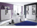 Büro-Set >Suzette< (7-teilig) in Weiß aus MDF - 158x76x35cm (BxHxT)