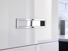Unterschrank >Brooklyn< in Grau aus MDF - 38x72x31cm (BxHxT)