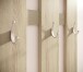 Garderoben-Set >Selene< in Sonoma-Eiche - 100x190x25cm (BxHxT)