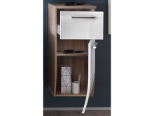 Unterschrank >Tampa< in Sonoma aus Metall - 39x88x31cm (BxHxT)