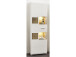 Wohnwand >Kathlin II< in Weiß/Matt aus Metall - 325x205x47cm (BxHxT)