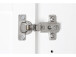 TV-Board >Landsted< in Weiß - 160x48x45cm (BxHxT)