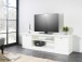 TV-Board >Landsted< in Weiß - 160x48x45cm (BxHxT)