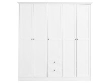 Kleiderschrank >Landsted< in Weiß - 190x200x67cm (BxHxT)