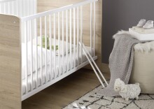 Babybett >Floris< in Sonoma-Eiche - 144x80x82cm (BxHxT)