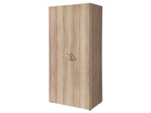 Kleiderschrank >Hamina< in Sonoma-Eiche - 80x177x52cm (BxHxT)