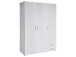 Kleiderschrank >Hamina< in Weiß - 120x177x52cm (BxHxT)