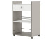 Rollwagen >Baku I< in Basalt aus Kunststoff - 59,4x89,5x39,7cm (BxHxT)