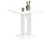 Esstisch >Yvette< in Weiß - 70x77,5x70cm (BxHxT)