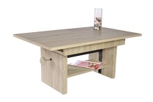 Couchtisch >Bruni< in Sonoma-Eiche - 150x48x65cm (BxHxT)