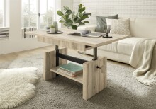 Couchtisch >Bruni< in Sonoma-Eiche - 150x48x65cm (BxHxT)