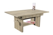 Couchtisch >Bruni< in Sonoma-Eiche - 150x48x65cm (BxHxT)