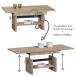Couchtisch >Bruni< in Sonoma-Eiche - 150x48x65cm (BxHxT)