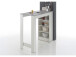 Bartisch >Rosalyn< in Beton Weiß - 115x103x50cm (BxHxT)