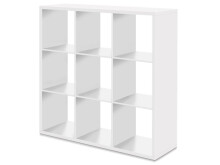 Regal >Wellington< in Weiß - 107.2x107.3x32.9cm (BxHxT)