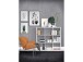 Regal >Wellington< in Weiß - 107.2x107.3x32.9cm (BxHxT)