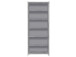Schuhschrank >Balu< in Betonoptik Lichtgrau Weiß - 68,9x179,1x34,8cm (BxHxT)