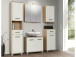 Waschbeckenunterschrank >Aggi< in Sonoma-Eiche aus Metall - 68.6x62x34.8 (BxHxT)