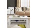 Couchtisch >Kleo I< in Pinia Weiß aus MDF - 120x45x60cm (BxHxT)