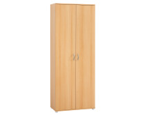 Schuhschrank >Nolana< in Buche - 70x176x34cm (BxHxT)