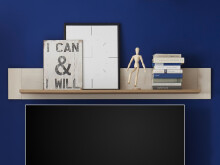 Wandboard >Briana< in New White aus MDF -...