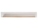 Wandboard >Briana< in New White aus MDF - 155x24x21cm (BxHxT)