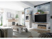 Wandboard >Briana< in New White aus MDF - 155x24x21cm (BxHxT)