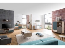 Kommode >Visby< in Sonoma-Eiche - 103x87x40cm (BxHxT)