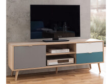 TV-Board >Visby< in Sonoma-Eiche - 150x52x40cm (BxHxT)