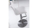 Barhocker >Amiens I< in Weiß aus Edelstahl - 42x91x51cm (BxHxT)