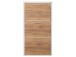 Schuhkipper >Filton< in Weiß Eiche - 61x115x25cm (BxHxT)