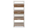 Schuhkipper >Filton II< in Weiß - 61x152x25cm (BxHxT)
