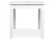 Esstisch >Crawley< in Weiß - 120x76,5x80cm (BxHxT)