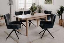 Esstisch >Crawley< in Sonoma-Eiche - 160x76,5x70cm (BxHxT)