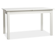 Esstisch >Crawley< in Weiß - 180x76,5x80cm...