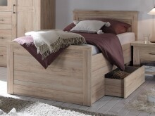 Bett >Lebbie< - 106x91x205cm (BxHxT)