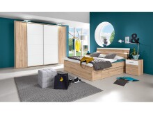 Kleiderschrank >Ketty< in San Remo Eiche - 270x225x61cm (BxHxT)