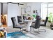 Esstisch >Darrin I< (ausziehbar) in Weiß aus MDF - 120(160)x76x80cm (BxHxT)
