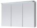 Spiegelschrank >Kirkja< in Titan - 100x68x22,5cm (BxHxT)