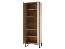 Garderobenschrank >Torrent< in Grandson Oak Nachbildung - 66x196x38cm (BxHxT)