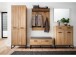Wandspiegel >Torrent< in Grandson Oak Nachbildung - 81x70x2cm (BxHxT)