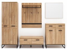 Garderoben-Set >Torrent< in Grandson Oak...