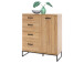 Kommode >Torrent< in Grandson Oak Nachbildung - 101x116x44cm (BxHxT)