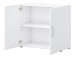 Büro-Set >Hamburg III< in Weiß aus Metall - 212,5cm (H)