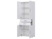 Büro-Set >Hamburg VI< in Weiß aus Metall - 80x33cm (BxH)